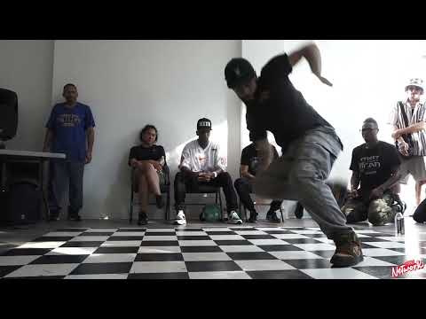 Push Vs Stepz Uno - Footwork 2nd Round  - Breakin' Cycles - Presented By Ruggz & MZA - BNC
