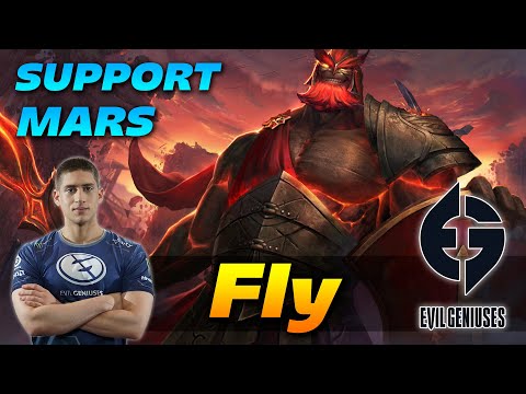EG.Fly Mars 28 Assists Offlane - WTF STRATEGY - Dota 2 Pro Gameplay [Watch & Learn]