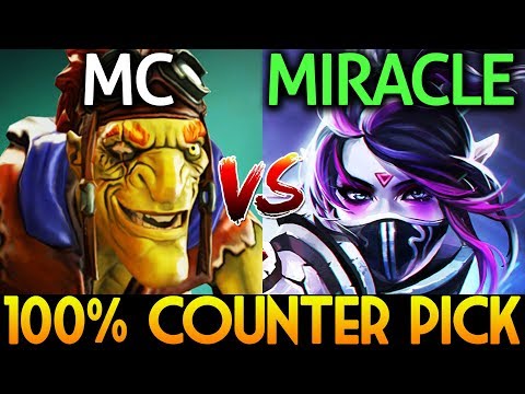 Miracle- [Templar Assassin] vs Mind_ControL [Batrider] DOTA 2 | 100% Counter Pick