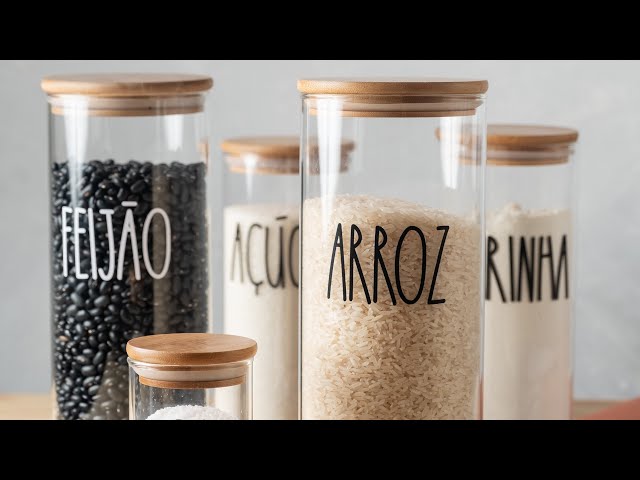POTE HERMÉTICO VIDRO E BAMBU - CHOCOLATE EM PÓ | 103 store