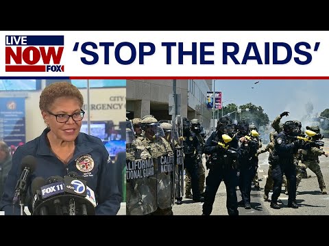 Video | ICE protests: LA a 'test case' for federal government, Mayor Karen Bass says