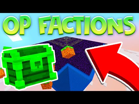Insane OP Factions Server—Dominate MCPE! (1.20+)