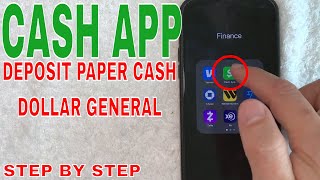 ✅ How To Deposit Paper Cash To Cash App At Dollar General 🔴