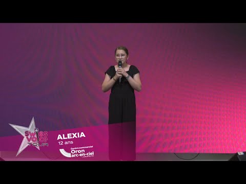 Alexia 12 ans - Swiss Voice Tour 2023, Centre Commercial Oron Arc-En-Ciel