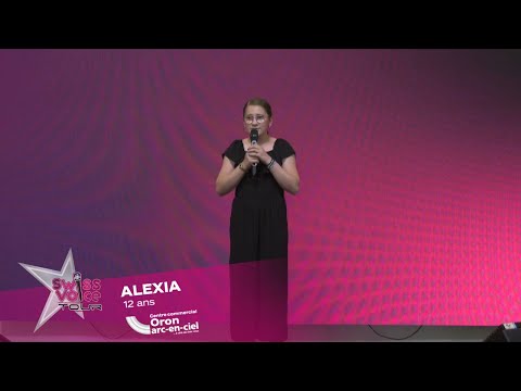 Alexia 12 ans - Swiss Voice Tour 2023, Centre Commercial Oron Arc-En-Ciel