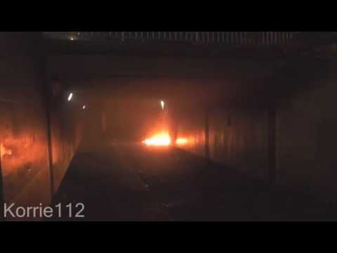 05/10/2014, Klein brandje snel geblust door brandweer thv busstation Dokkum