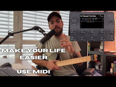 Get the most out of your QUAD CORTEX by using MIDI
