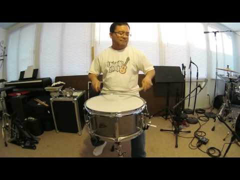 Oriollo Mangana 6.5 x 14 Snare drum demo