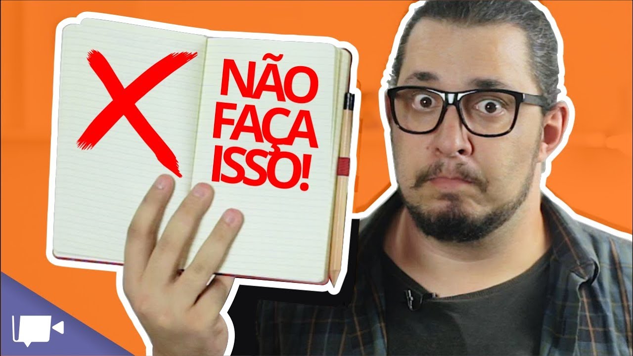 ERROS que youtubers iniciantes cometem nos ROTEIROS de VIDEOS