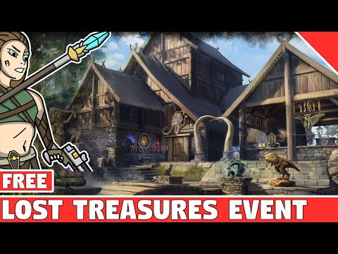FREE HOUSE, HOUSEGUEST, PET, FACE & BODY MARKINGS in ESO! Elder Scrolls Online Lost Treasures Event