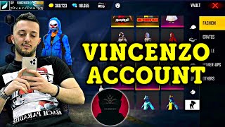 VINCENZO ACCOUNT  THIS IS WHAT VINCENZO ACCOUNT HA