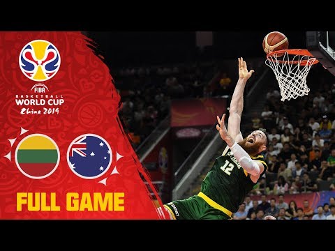 Aron Baynes shinned for Australia v Lithuania - Full Game - FIBA Basketball World Cup 2019