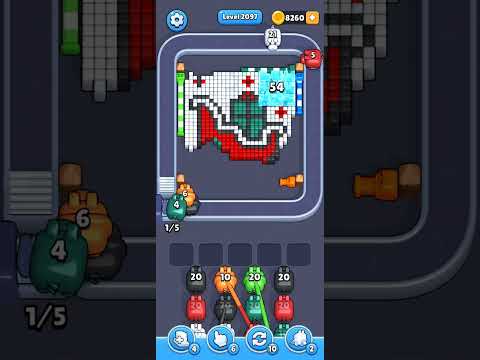 Pixel Flow Level 2097 Walkthrough