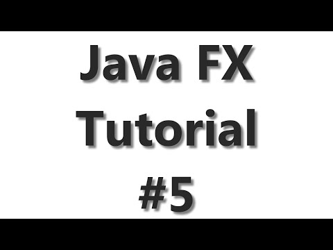 JavaFX Tutorial #5 - Media Elements