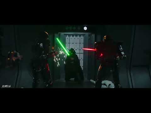 Luke Skywalker vs Dark Troopers 4K 2160p