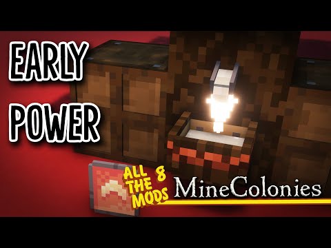 Modded Minecraft: All The Mods 8 - EARLY POWER SOLUTIONS #5