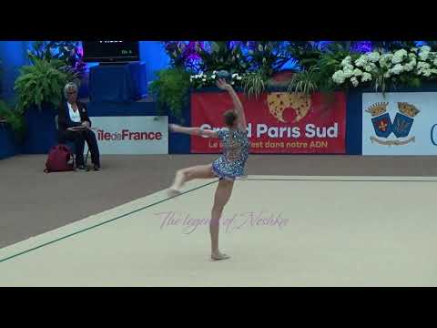 Darya SOROKINA (AZE) ball - 2018 Corbeil senior EF