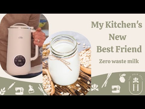 Make your own nut and oat milk- no more recycling or additives.