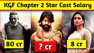 KGF Chapter 2 Cast Salary | Yash, Sanjay Dutt, Kgf 2 Box Office Collection, Prashanth Neel