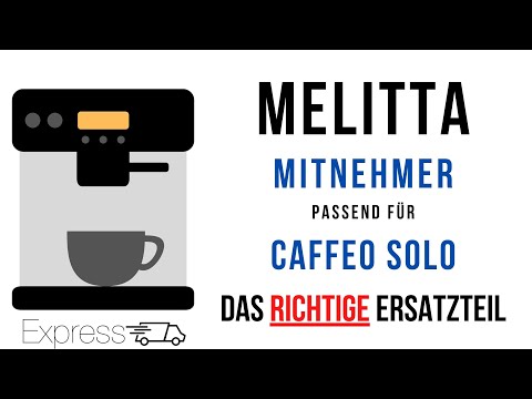 Melitta Caffeo Solo - Mitnehmer wechseln, tauschen - Kaffevollautomat, Exaktes Ersatzteil Reparatur✅