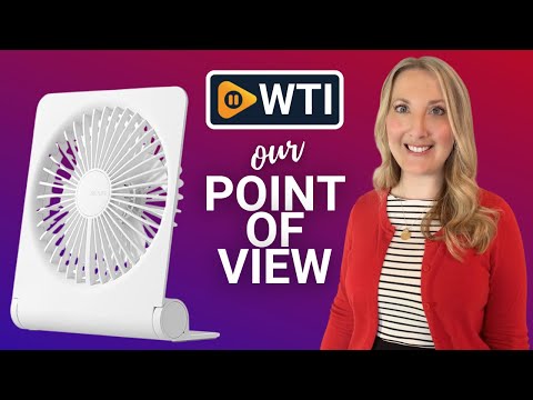 JISULIFE Small Desk Fans - WTI product video review