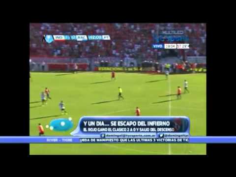 Independiente vs Racing Club (2-0) Torneo Final 2013 Fecha 3