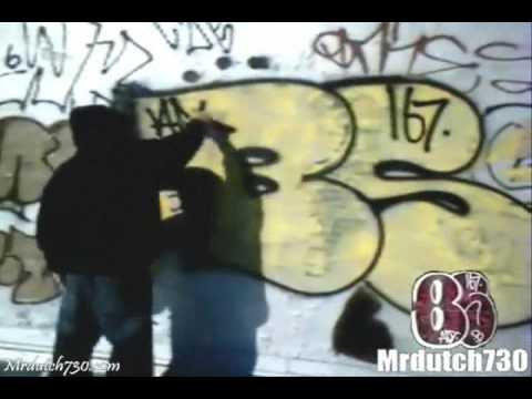 Throwies throws fill-ins bubble letters oldschool simple fast getting up "Graffiti Mentality" KUSH