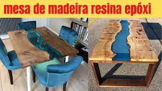 COMO FAZER uma MESA com RESINA - UMA NOVA OPORTUNIDADE DE NEGCIO LUCRATIVO -  MESA RESINA