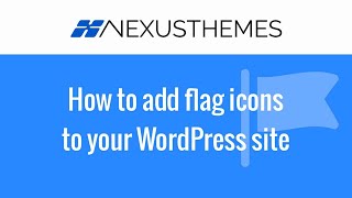 preview picture of video 'How to add country flag icons to your WordPress website'
