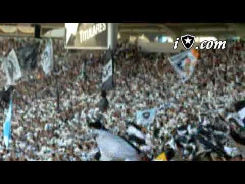 Botafogo 2x1 Flamengo - Campeão carioca 2010 - Parte 1 - Festa da torcida, gols e lances