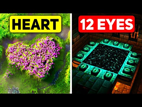 Insane Minecraft Secrets - Hidden Rare Seeds!