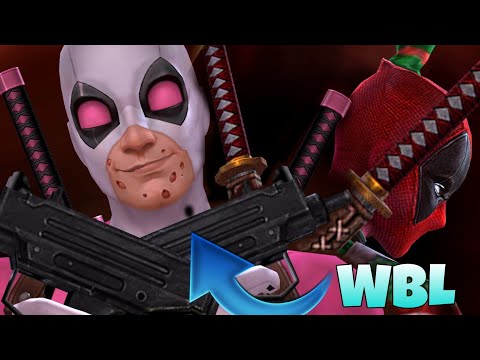 DEADPOOL - APRIL FOOLS vs HOLIDAY Party..!! WBL comparison // Marvel future fight