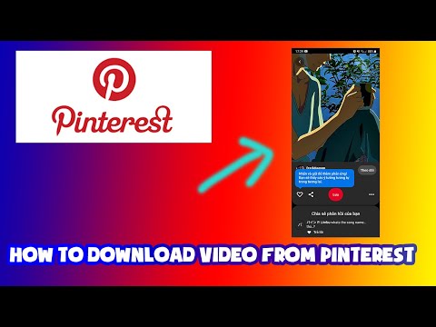 cách lưu video trên pinterest về điện thoại