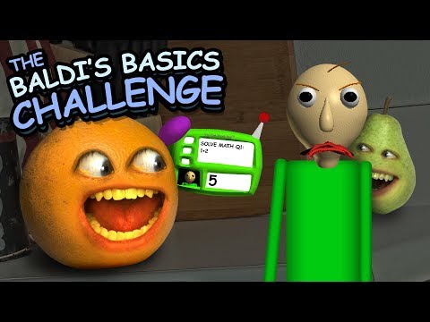 迷惑なオレンジ~バルディの基本チャレンジ (Annoying Orange - Baldi's Basics Challenge)
