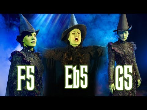 Elphaba's Different Defying Gravity Battle Cry (End Riff)