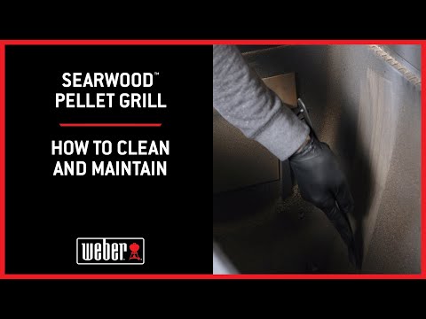 Weber Searwood Pellet Grill: How to Clean and Maintain