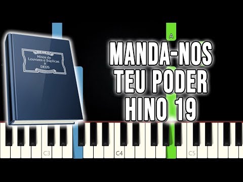 Hino 19 CCB - Manda-nos Teu Poder | VERSÃO FÁCIL | Piano e Teclado Tutorial
