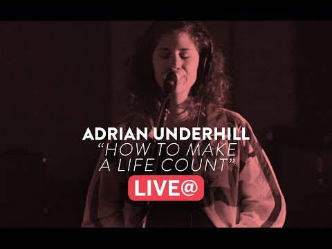Live @ Boxcar Sound Recording: Adrian Underhill performs How to Make a Life Count