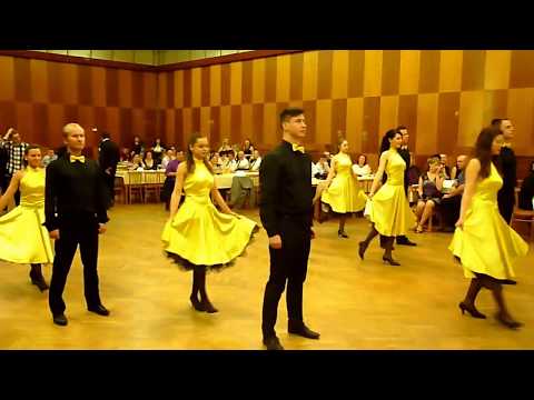 Hasičský ples v Želetavě 3.2.2018 - úvodní předtančení