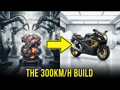 Making the Fastest Bike: Suzuki Hayabusa (Inside Factory)
