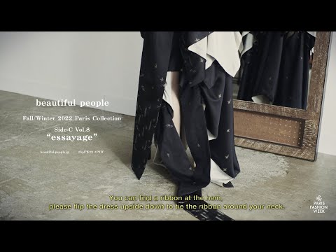 beautiful people 2022 FALL WINTER / Side-C Vol.8 "essayage" PFW