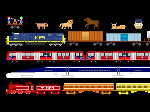 Trains Collection - Railway Vehicles - I've Been Working on the Railroad - The Kids' Picture Show