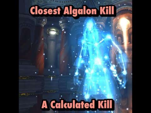 Closest Algalon 25m kill ever!!! A Calculated First Kill, Boomkin POV