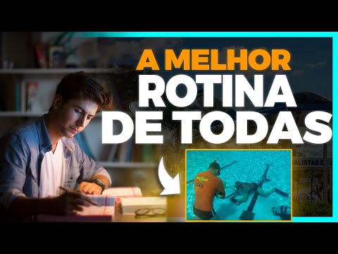 MELHOR ROTINA DE ESTUDOS [MILITAR]