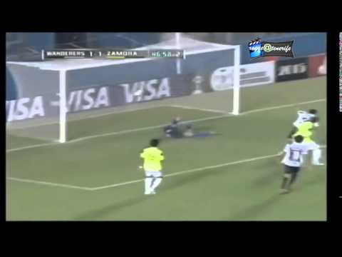 WANDERERS 3 Vrs. ZAMORA 2 LIBERTADORES 2015