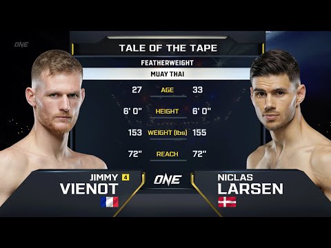 Jimmy Vienot vs Niclas Larsen full fight