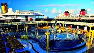 2015 Costa Mediterranea Cruise Ship inside tour by gopro black +
