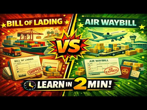 Bill of Lading (BOL) VS Air Waybill (AWB)