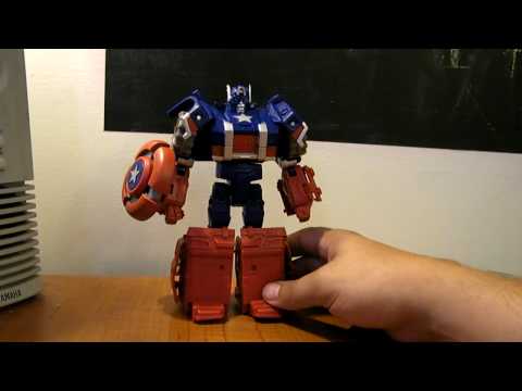Transformers Marvel Crossovers Captain America