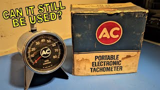 Testing Out A Portable Tachometer From 1965